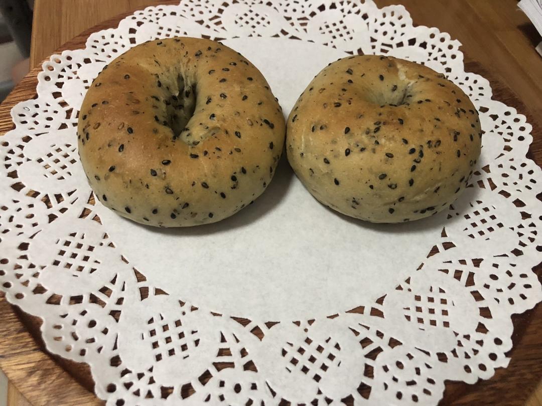 原味贝果🥯/黑芝麻贝果🥯