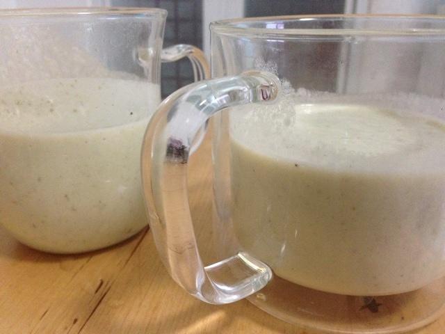 香蕉牛奶绿豆饮的做法