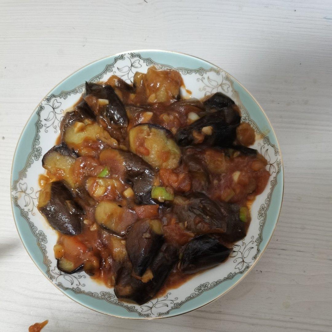 西红柿烧茄子