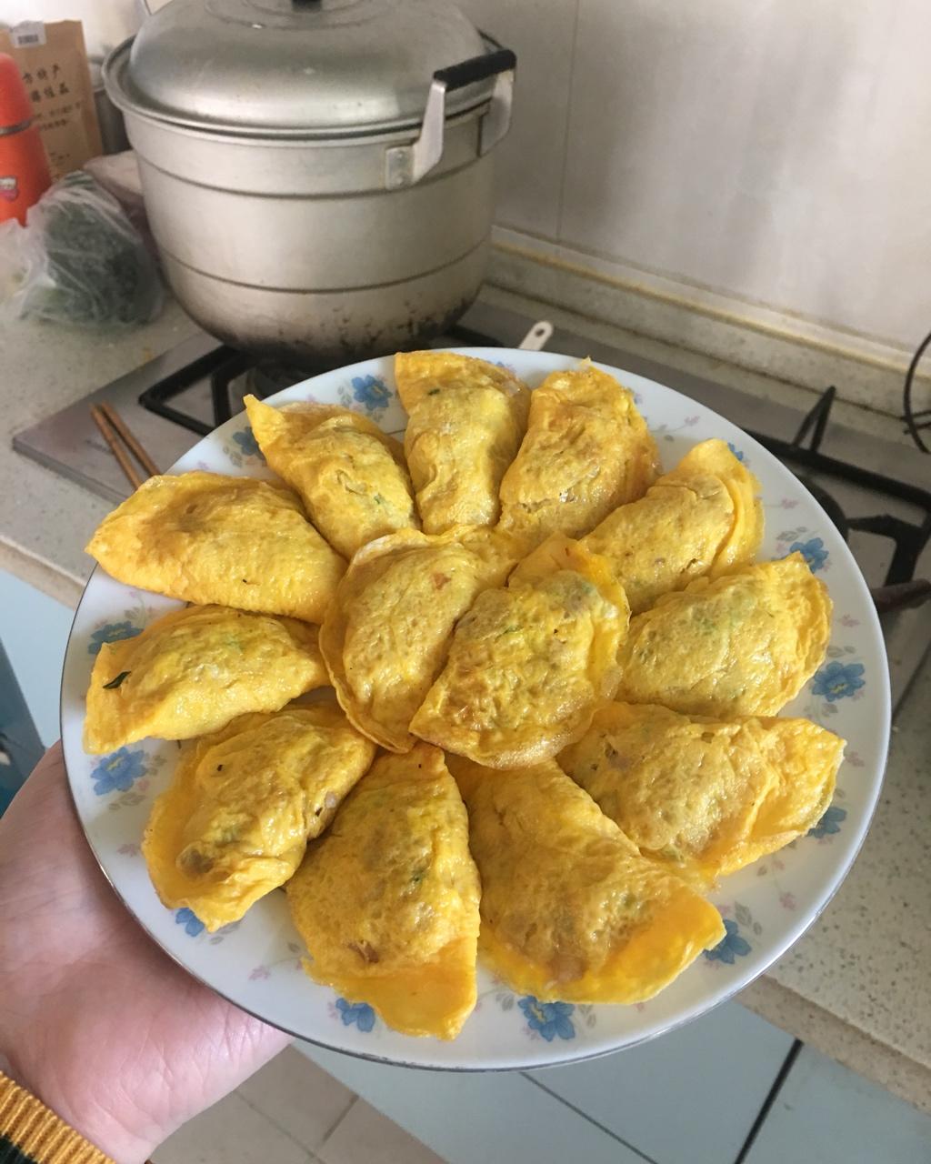 过年必备菜…蛋饺…