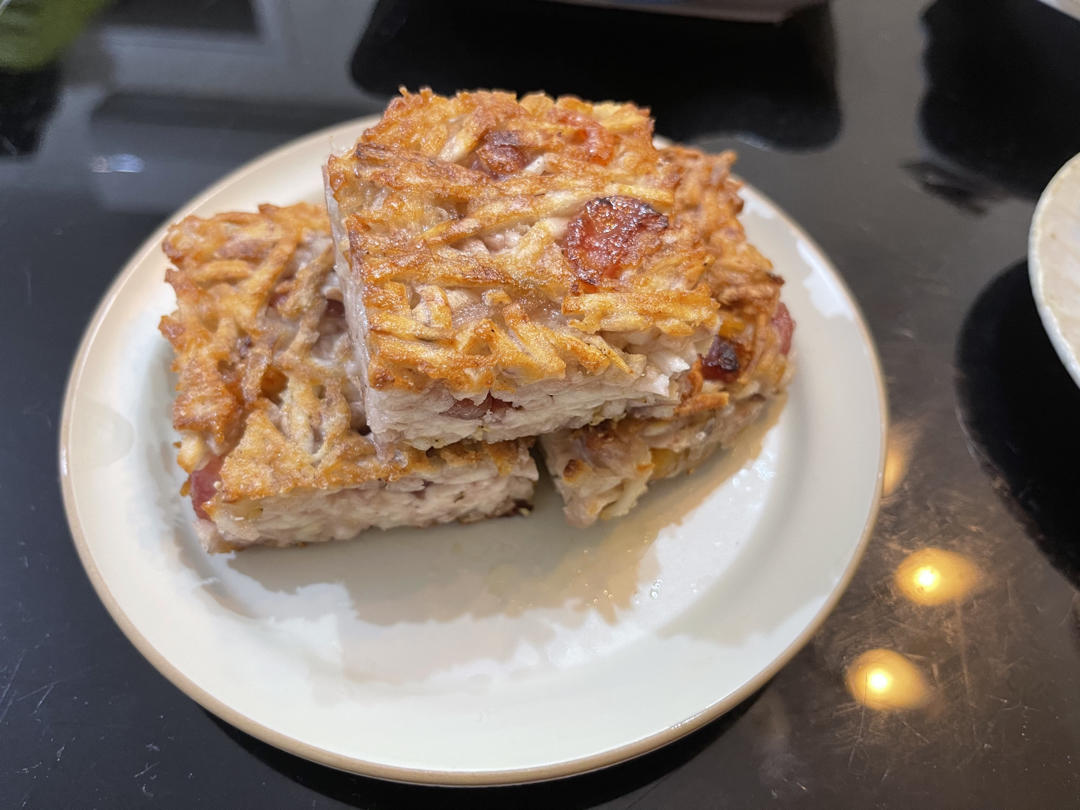 evac做的必须比茶楼好吃芋丝糕香煎芋丝糕