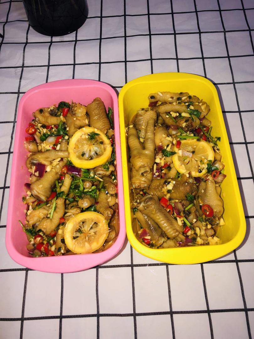 超好吃的🍋酸辣凤爪