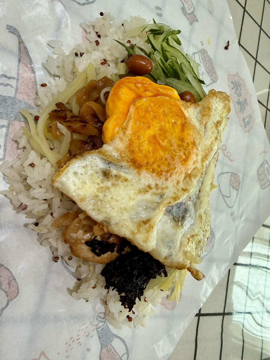 西兰花饭团