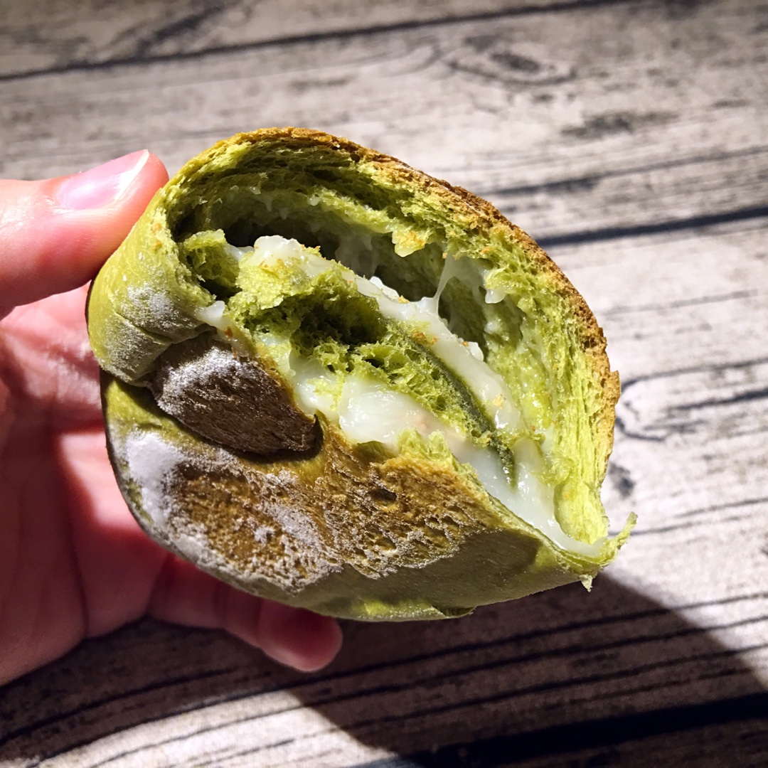 麻薯夹心抹茶软欧