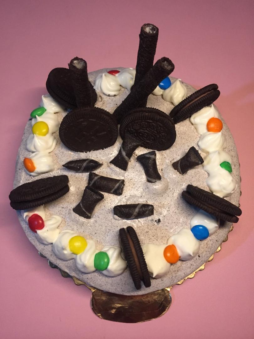 🔥奥利奥咸奶油淋面生日蛋糕（八寸）