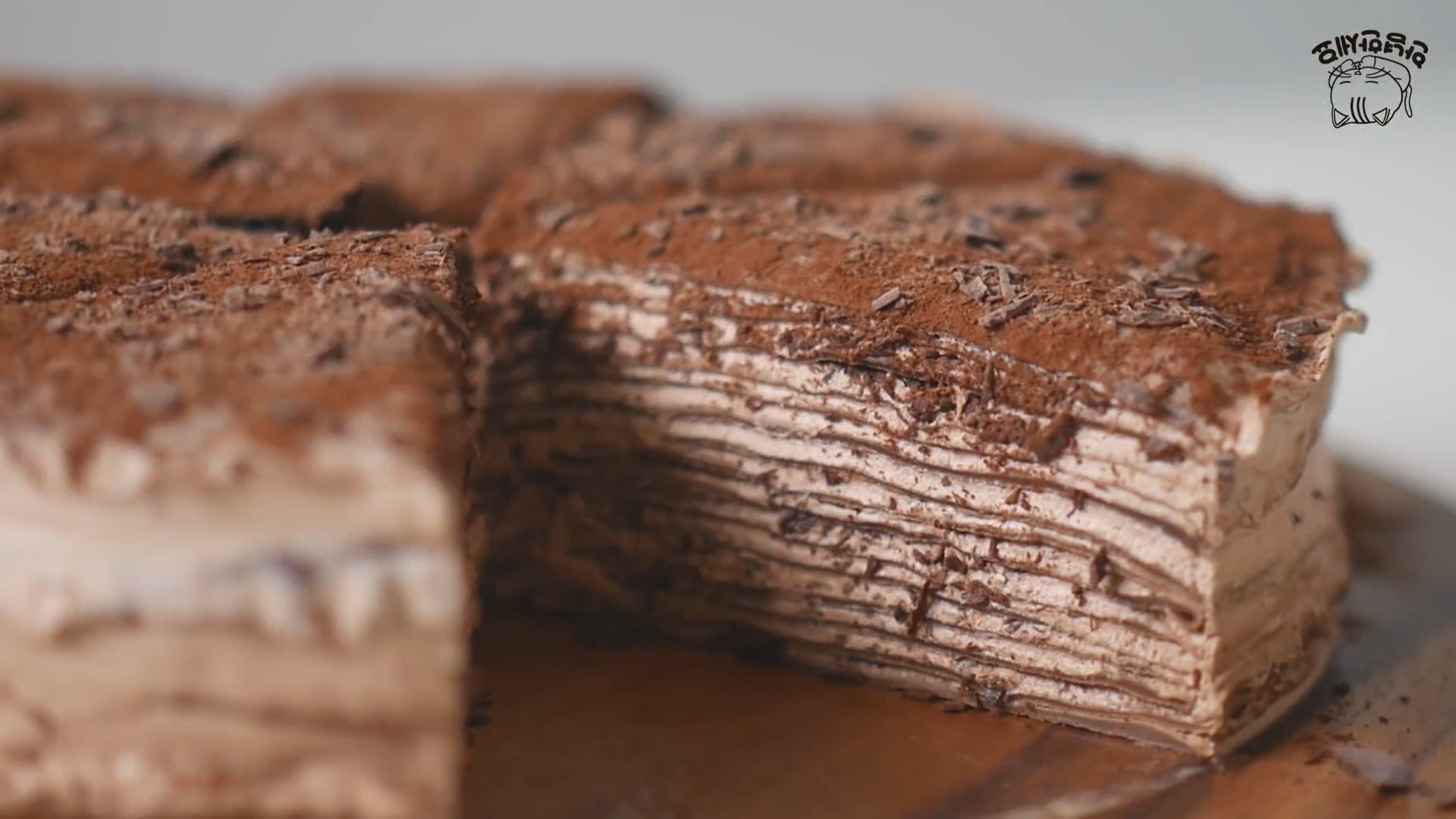 【HANSE】巧克力千层蛋糕的做法