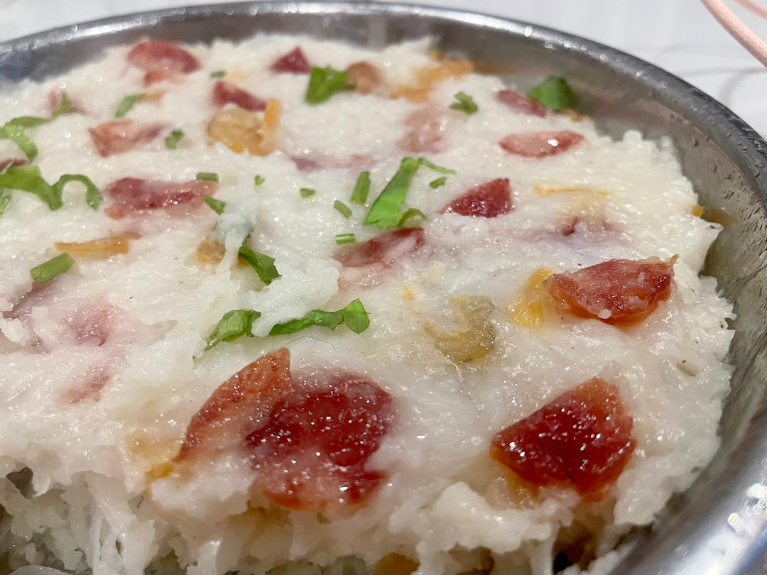 不放水的萝卜糕（潮汕菜头粿）