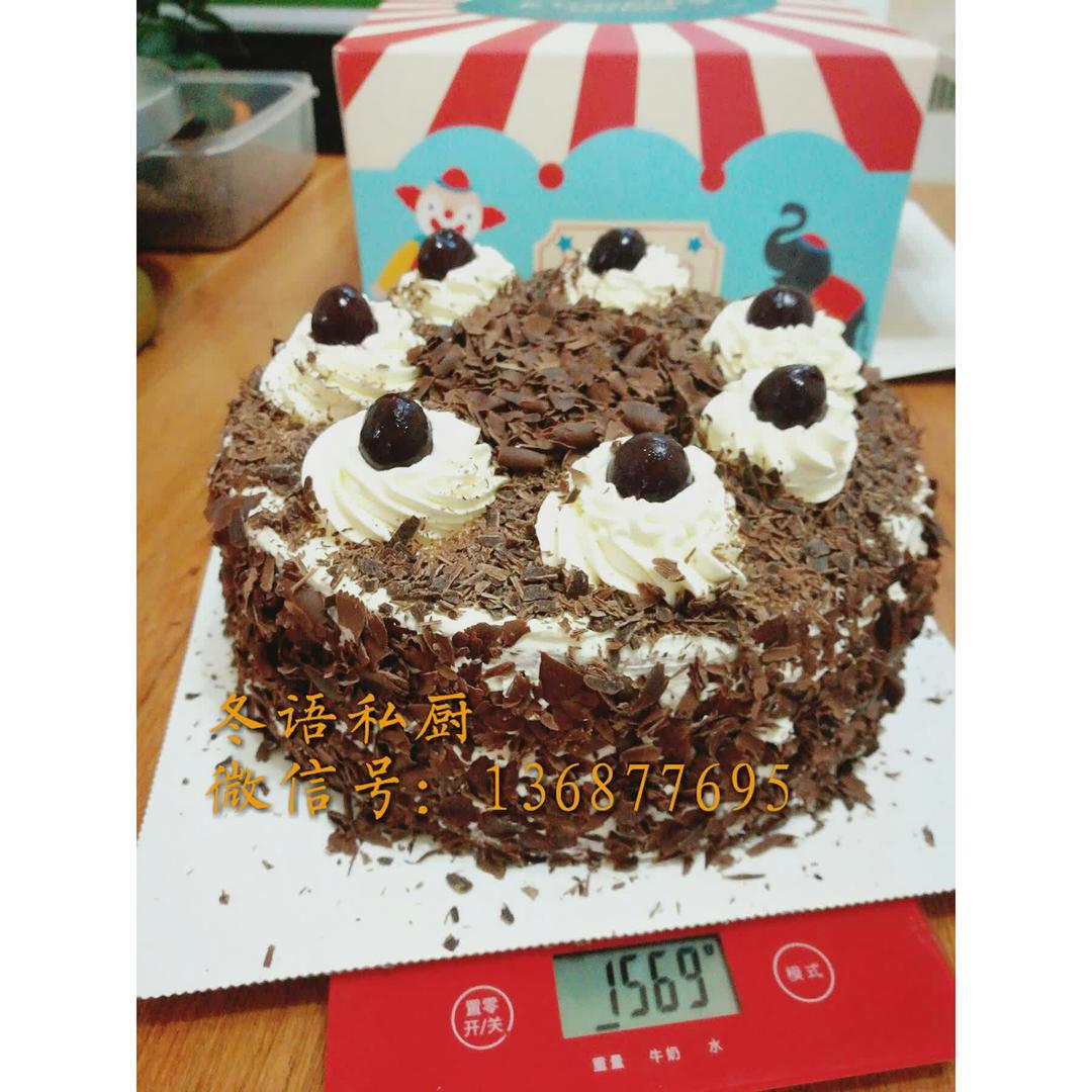 不消泡的巧克力戚风