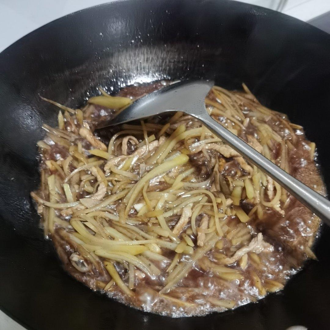 土豆丝炒肉