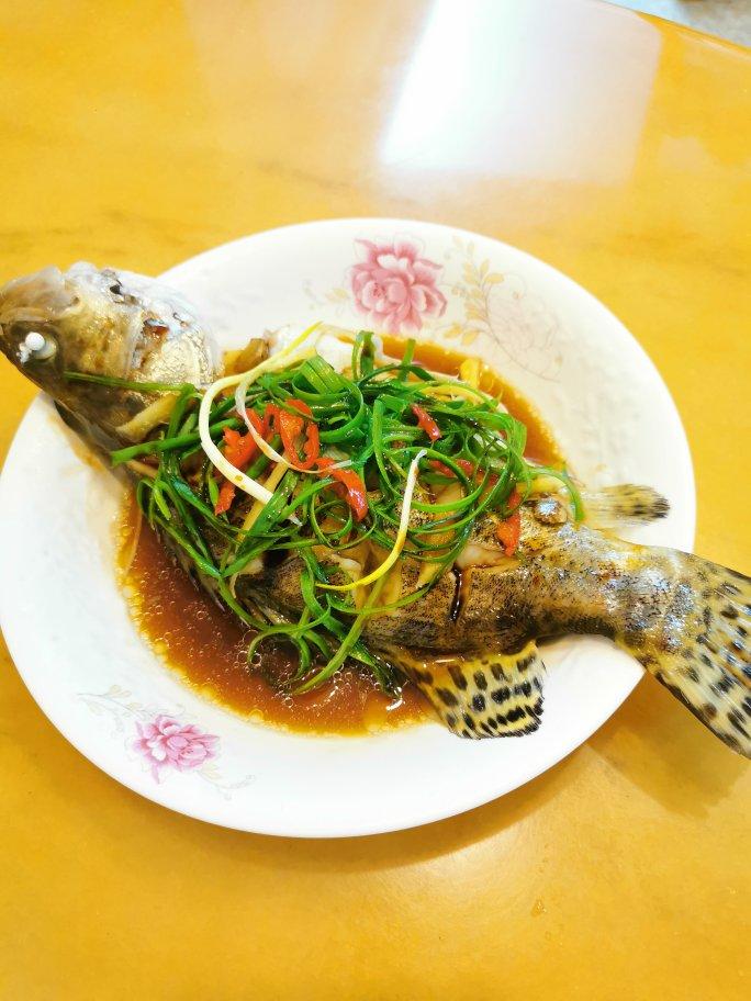 清蒸桂花鱼/石斑鱼/鲈鱼