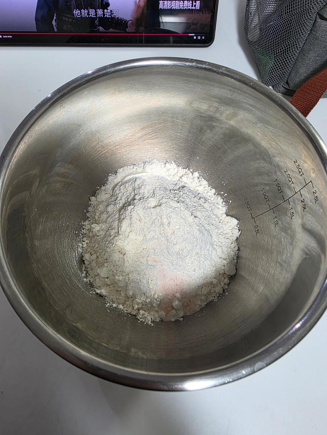 纯奶手撕吐司的做法 步骤1