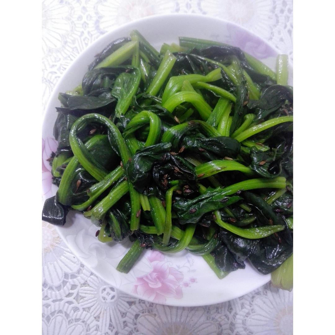 孜然菠菜