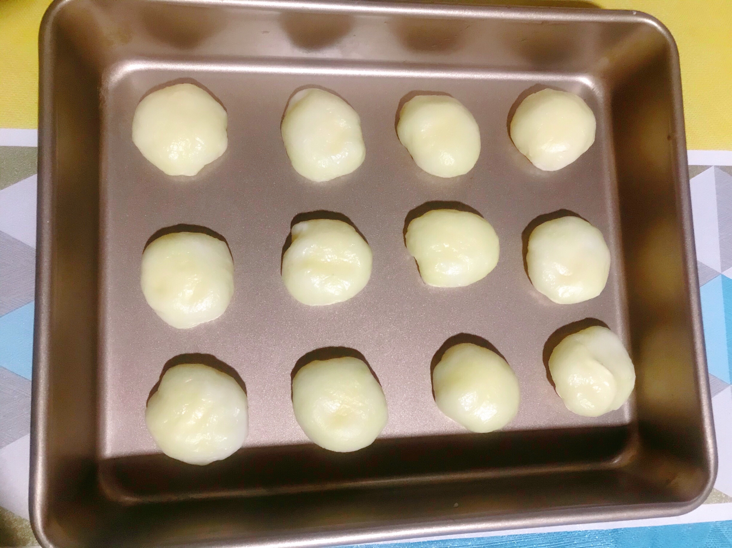 麻薯白巧克力流心欧包的做法 步骤6