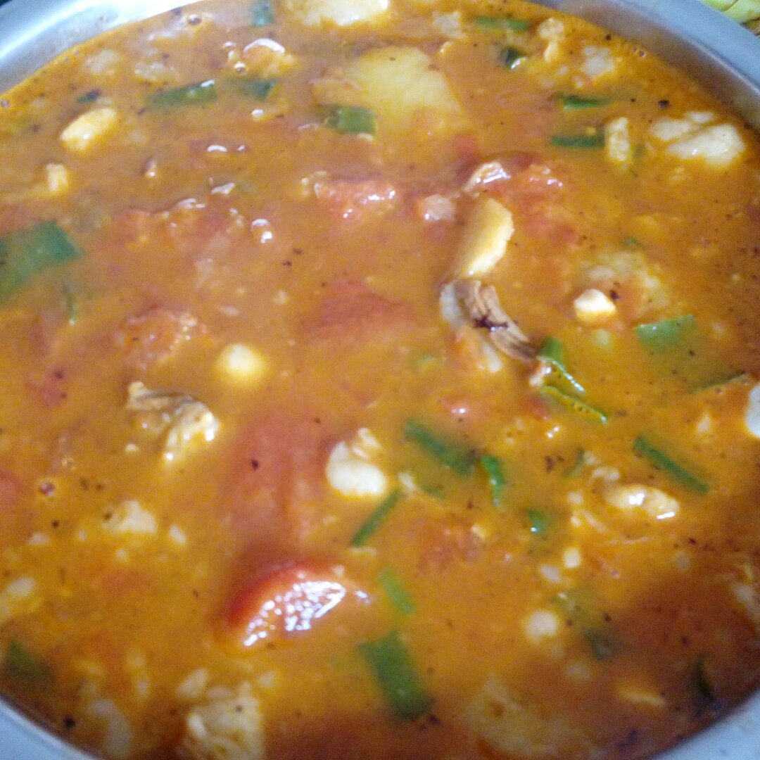 西红柿牛腩土豆