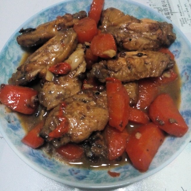 土豆炖鸡翅（快手零失败）