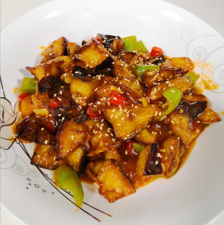 酸酸甜甜超级下饭，东北糖醋烧茄子