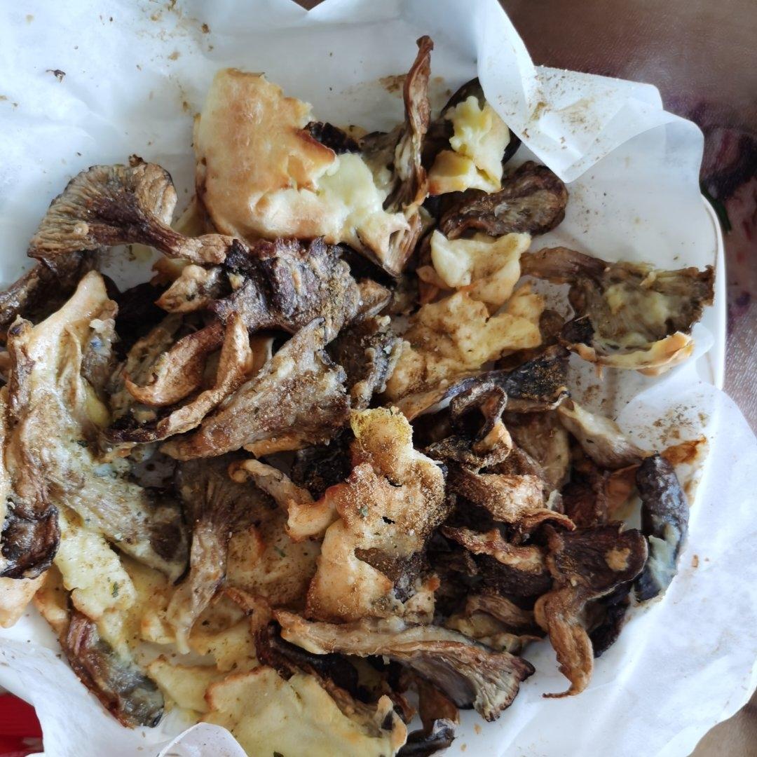 椒盐平菇 （空气炸锅）