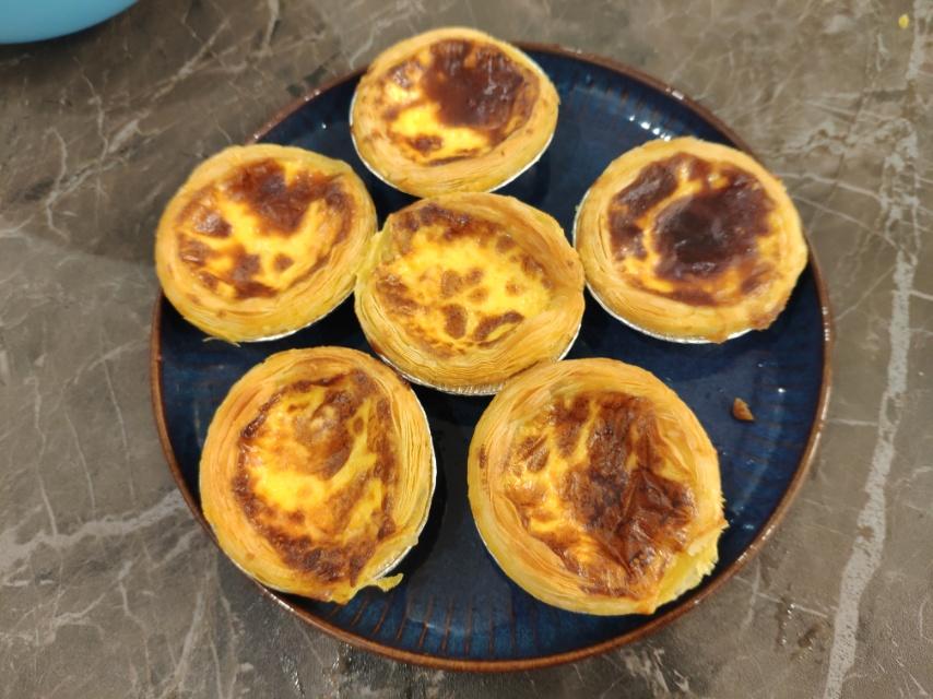 空气炸锅版全蛋葡式蛋挞『秒杀KFC』悠伴空气炸锅