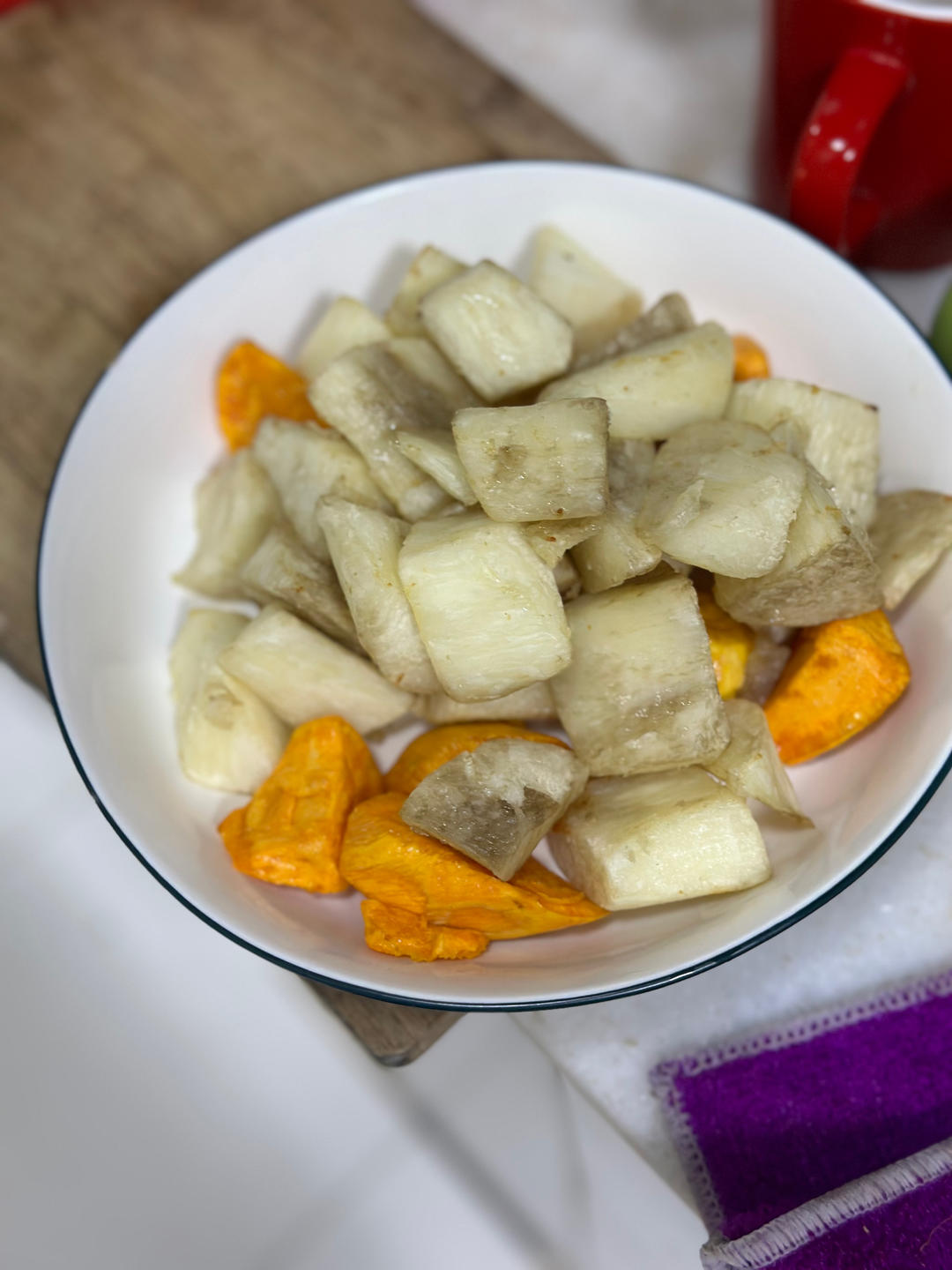 一次成功的拔丝红薯（附炒糖细节、拉丝视频）