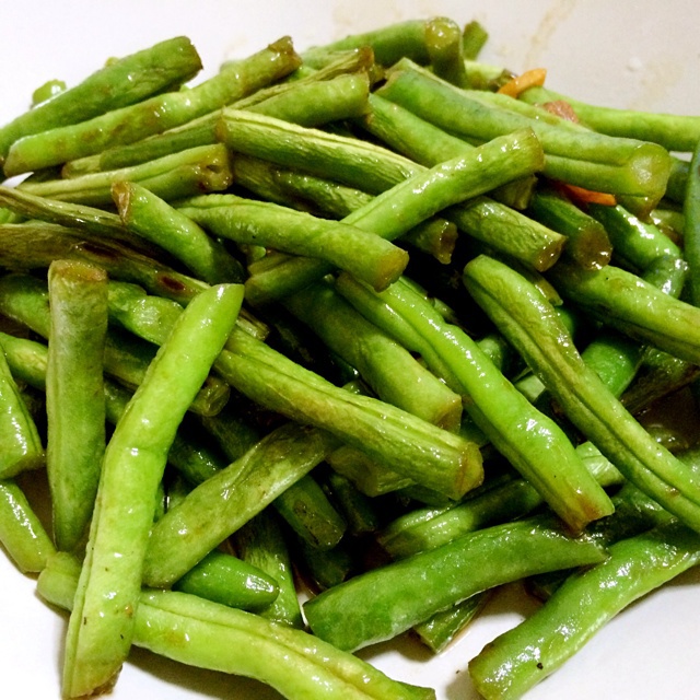 素炒豆角