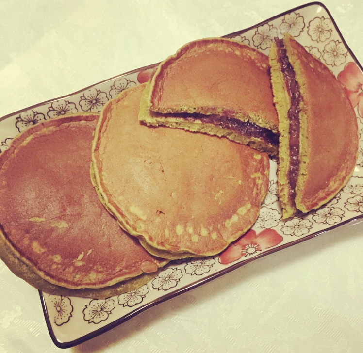 抹茶红豆奶油铜锣烧