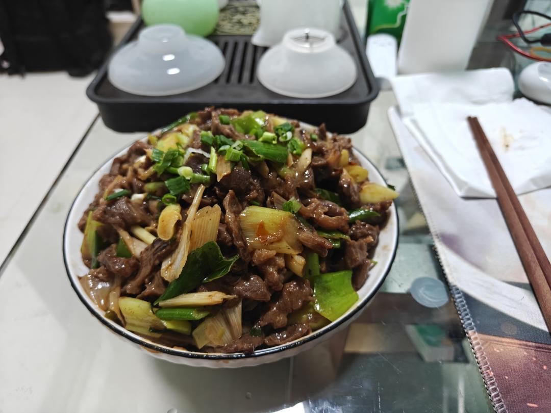 葱爆牛肉