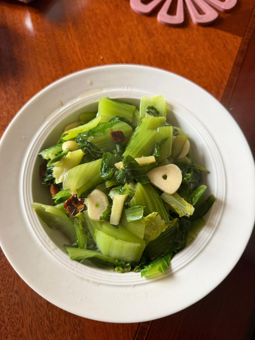 清炒小白菜 简单好吃