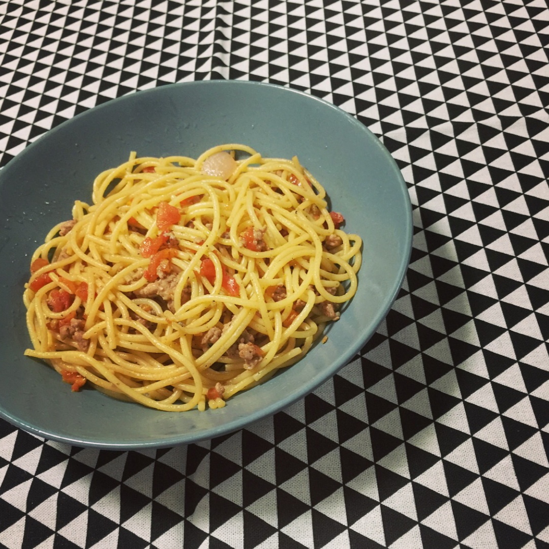 番茄肉酱意大利面