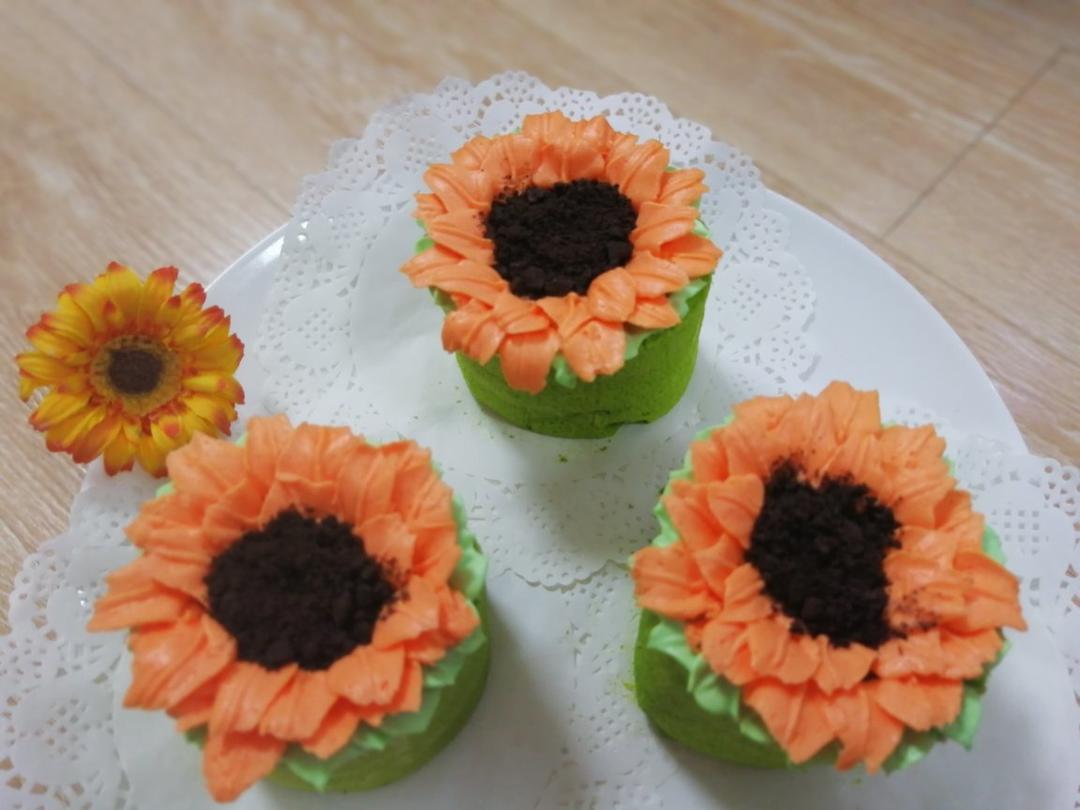 菠菜汁蛋糕卷