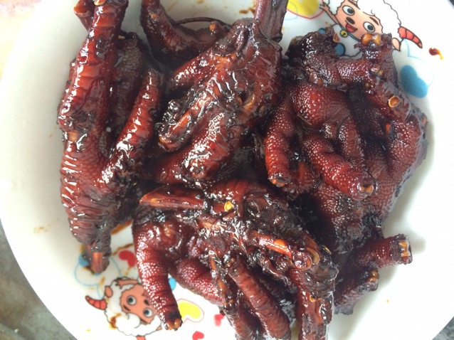 香辣卤鸡爪