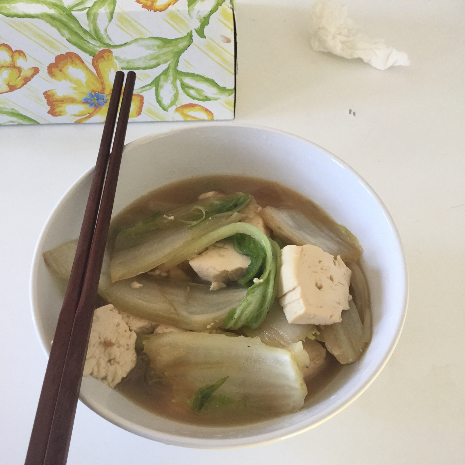 白菜炖豆腐