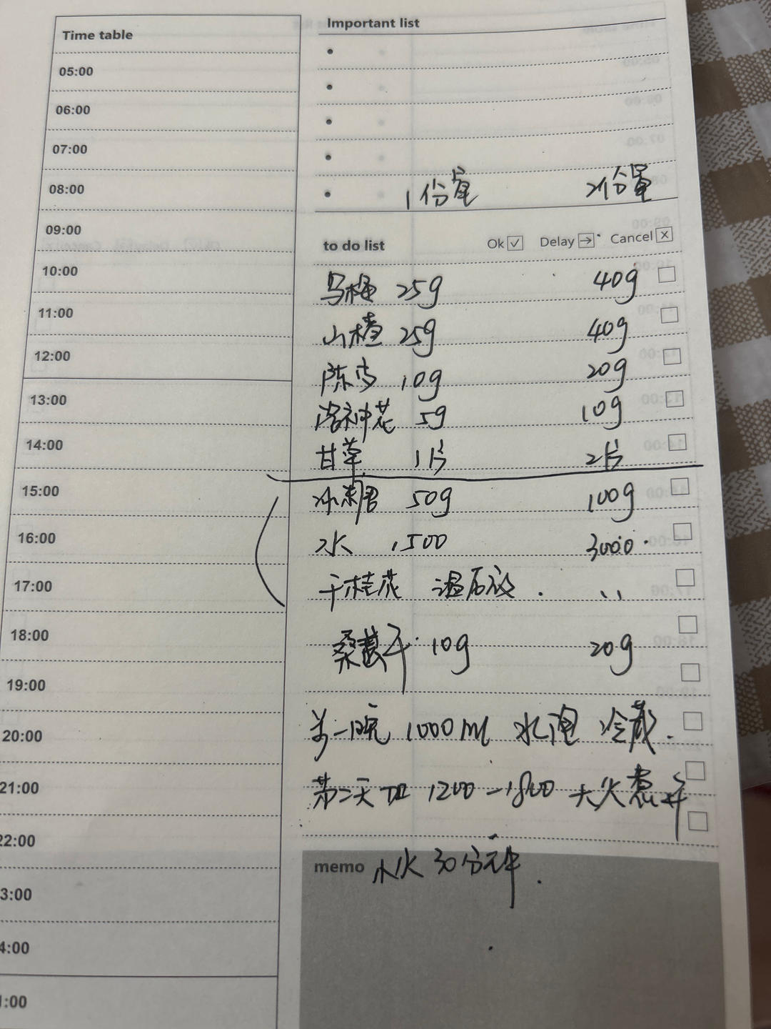 酸梅汤
