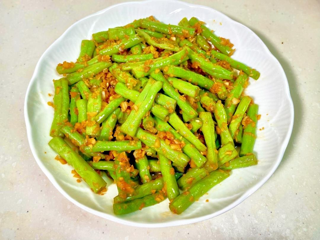 蒜泥长豆角｜家常好菜