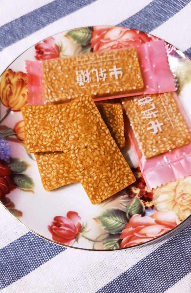芝麻薄脆饼干，一步操作，超级简单
