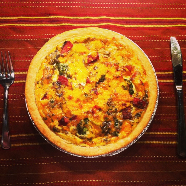 传统法式 quiche