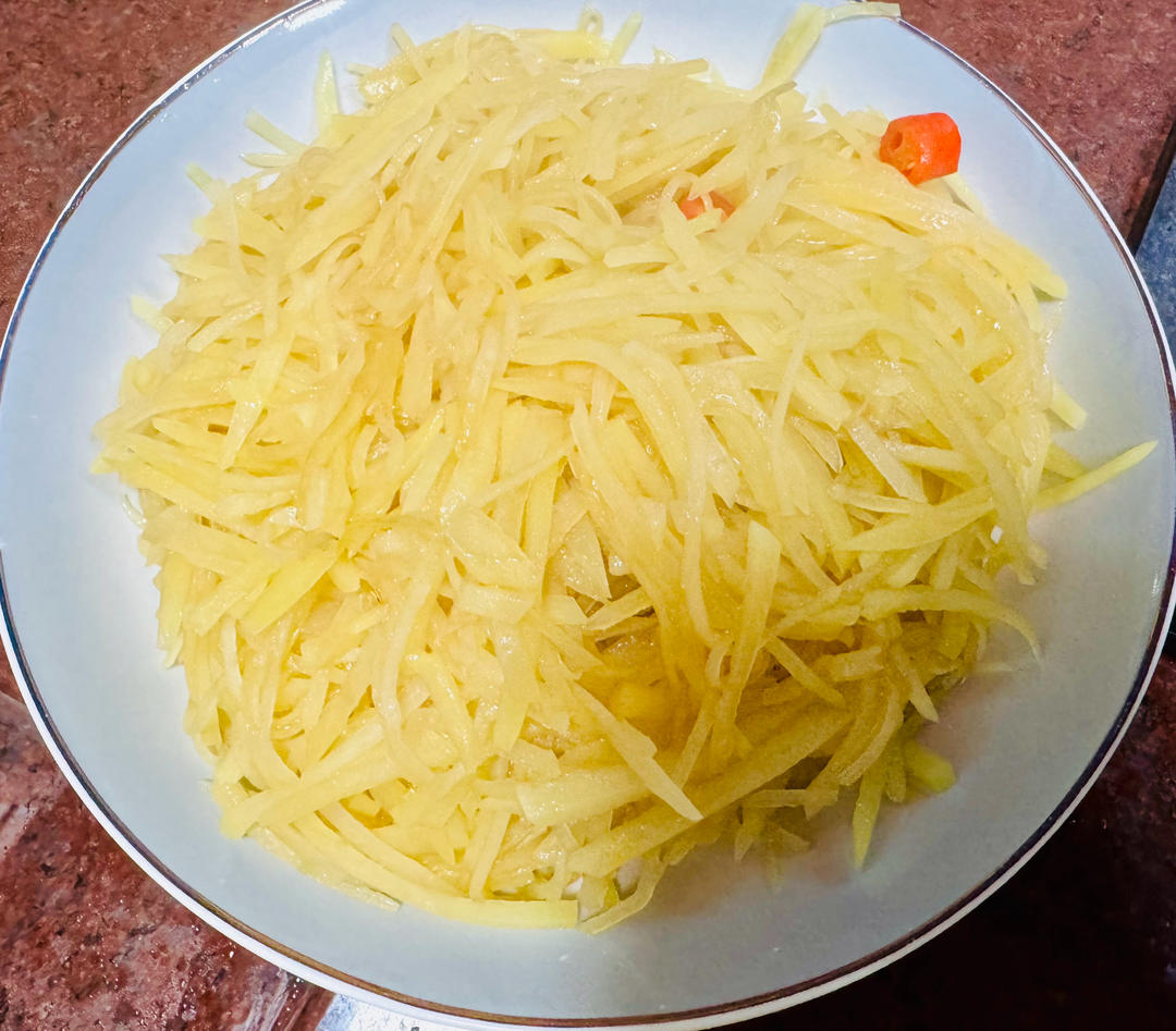 醋溜土豆丝