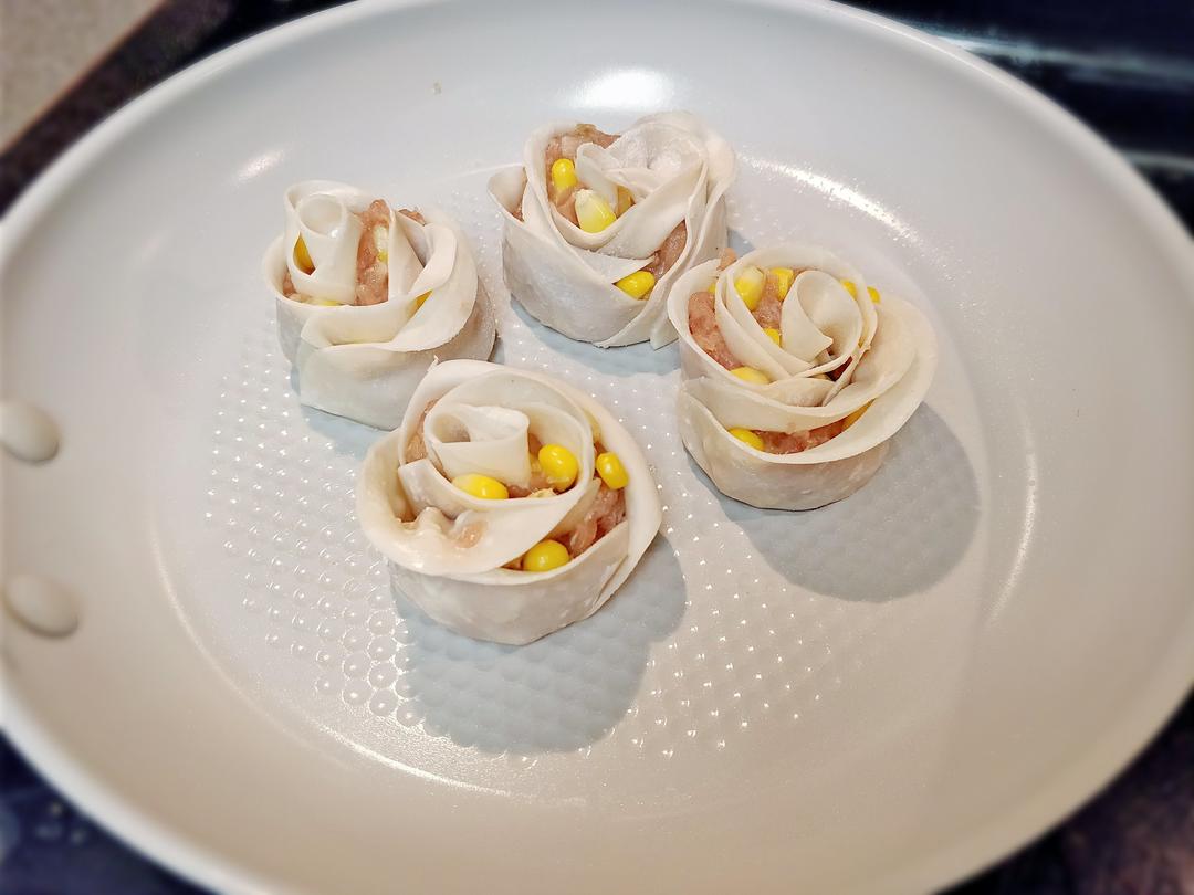 玫瑰花饺子