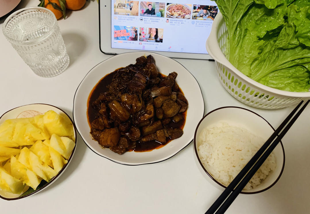 晚餐打卡