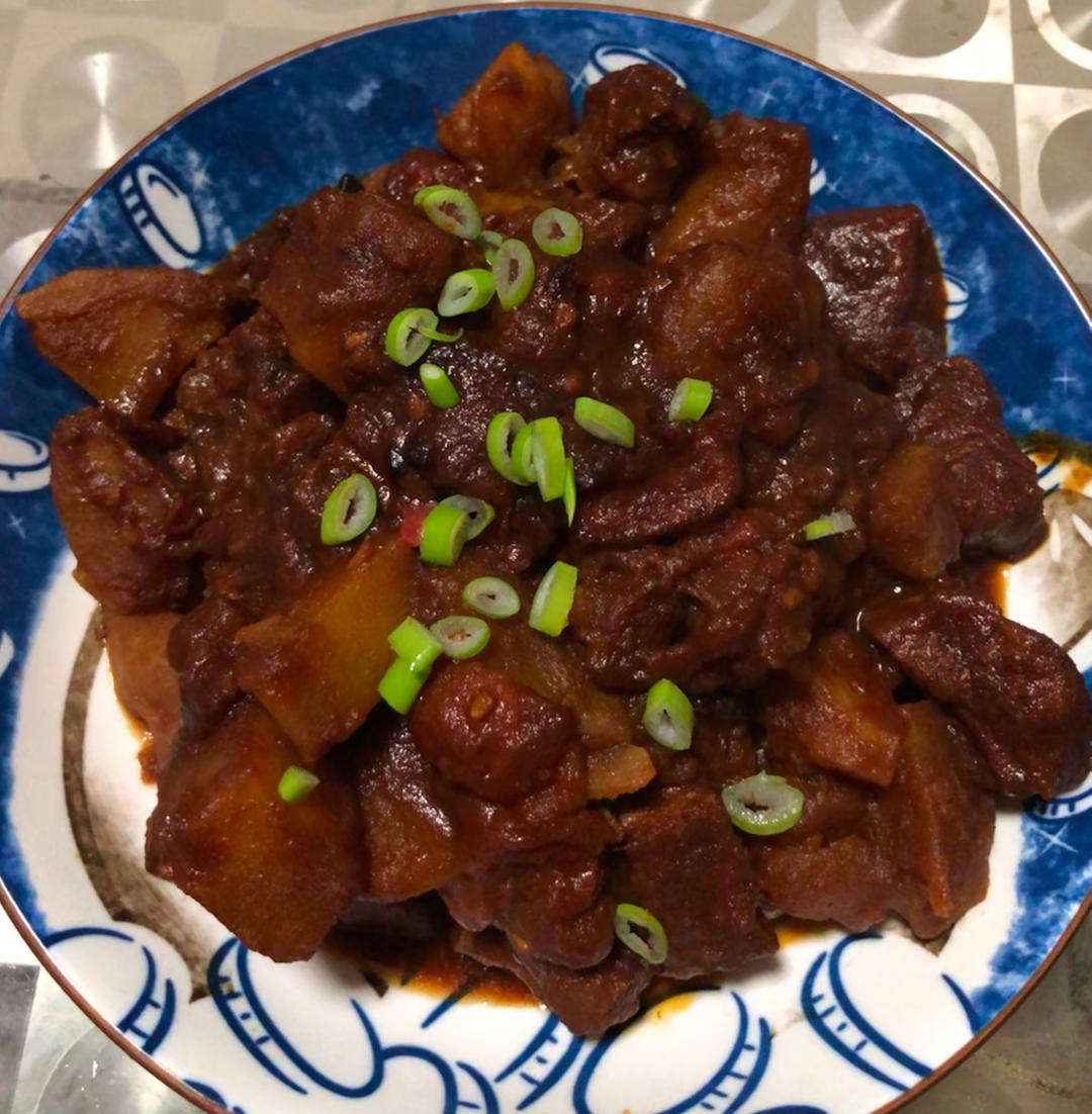 番茄土豆炖牛肉