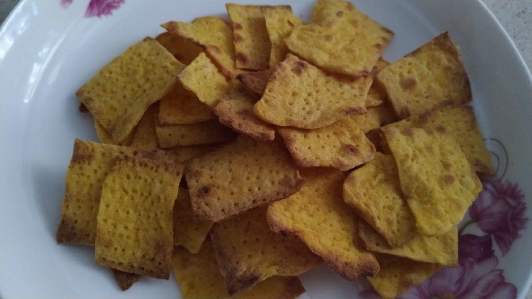 【宝宝零食】平底锅南瓜饼干