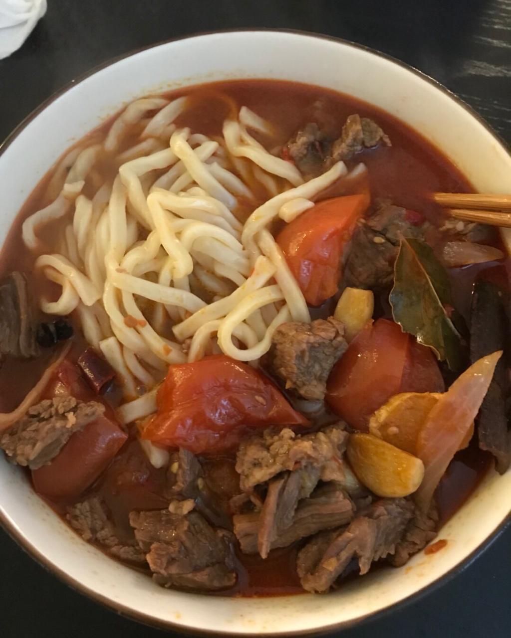 红烧牛肉面