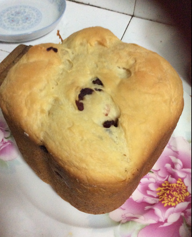 超级好吃的原味面包（面包机版）