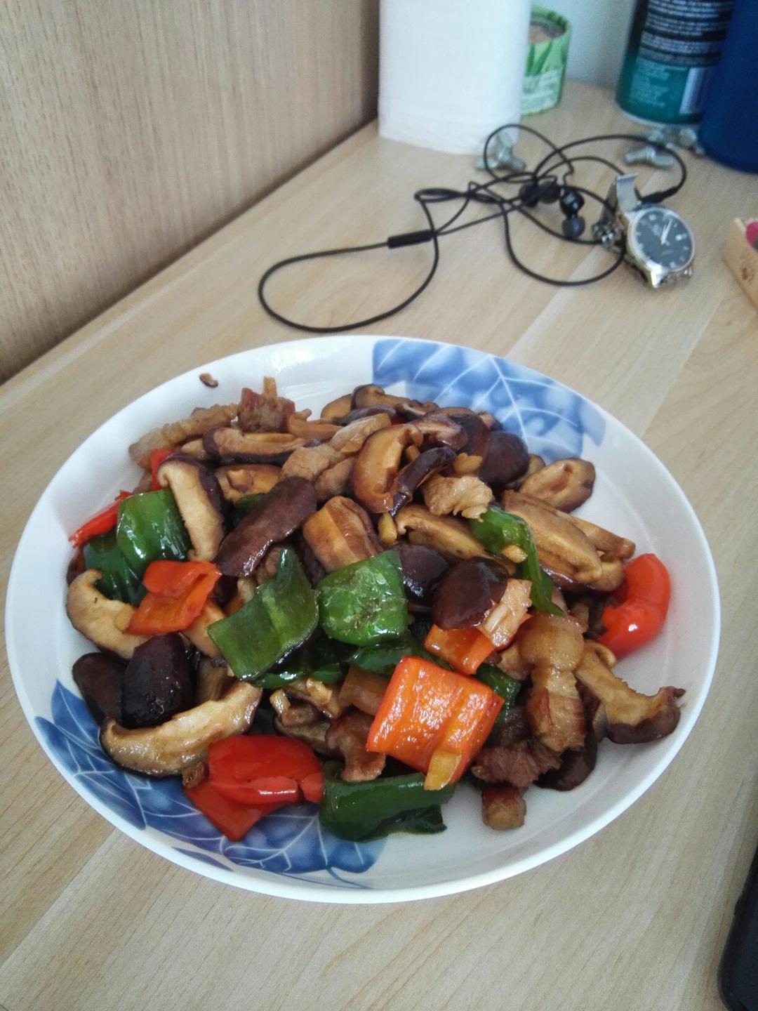 香菇肉片