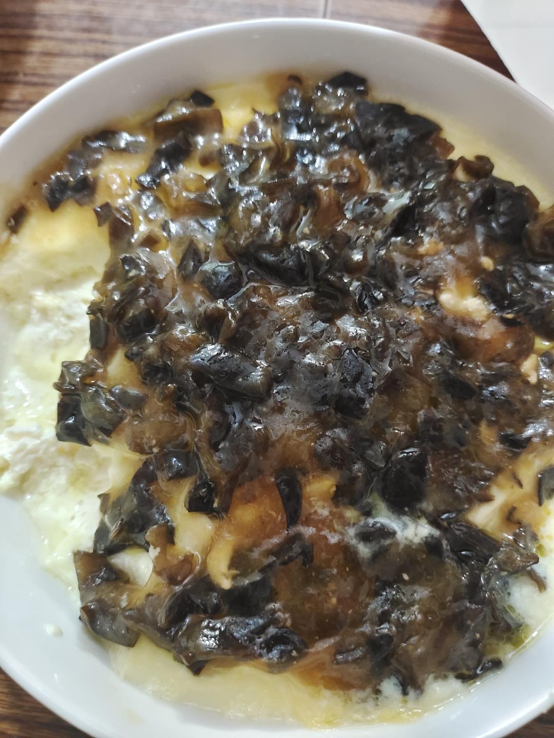 鸡蛋抱豆腐