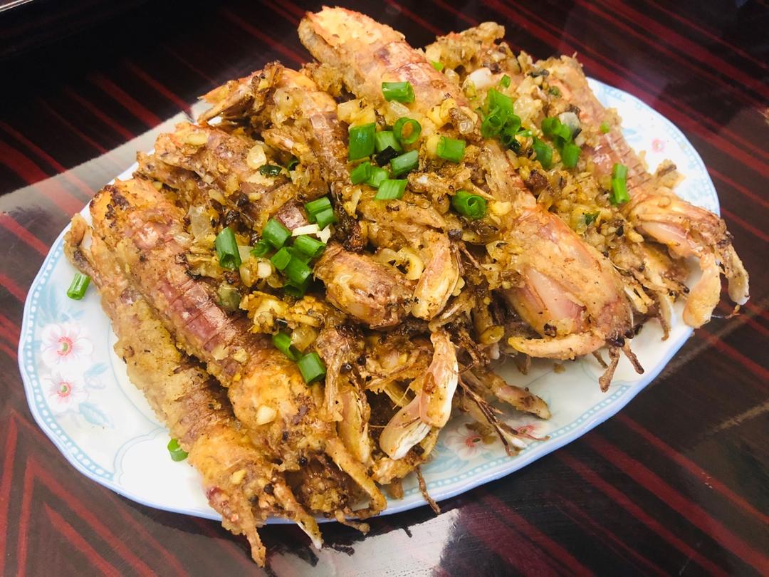 椒盐皮皮虾