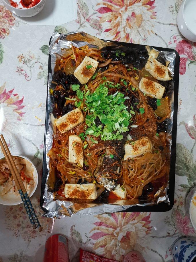 烤箱版 ～～  香辣烤鱼 ～～