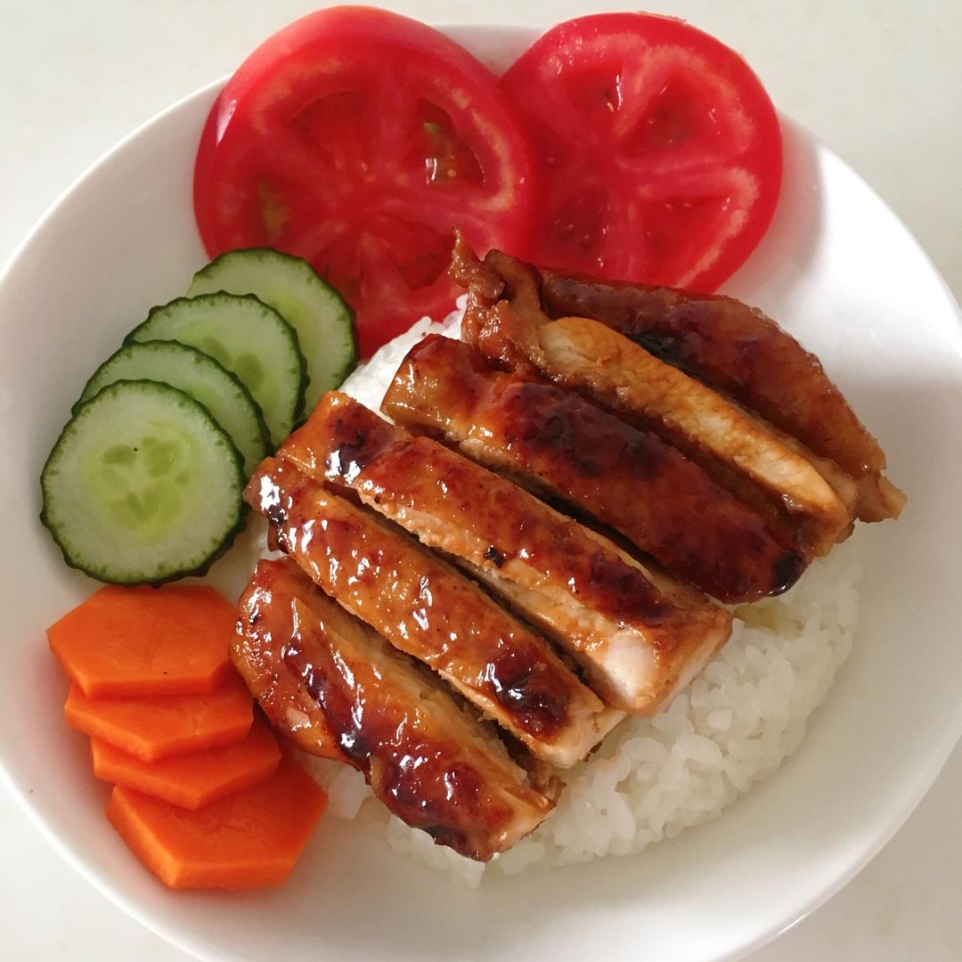 日式照烧鸡排饭