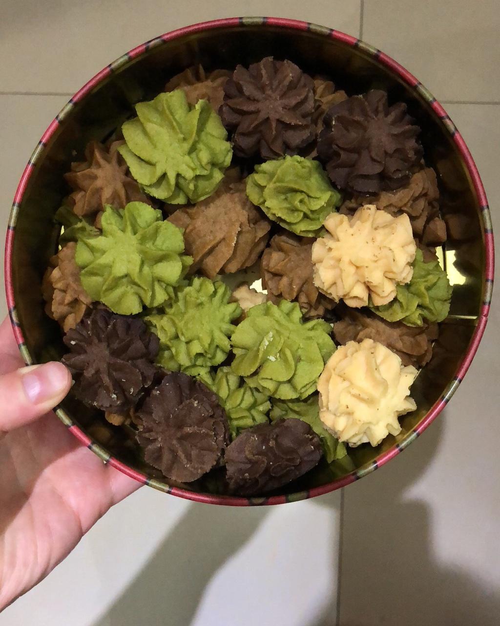 一抿即化酥到掉渣的珍妮曲奇云顶小花/烘焙视频饼干篇1