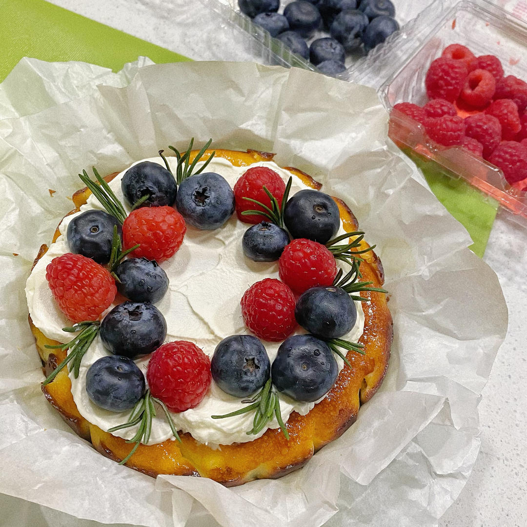 巴斯克式烤芝士蛋糕[超简单][搬运]