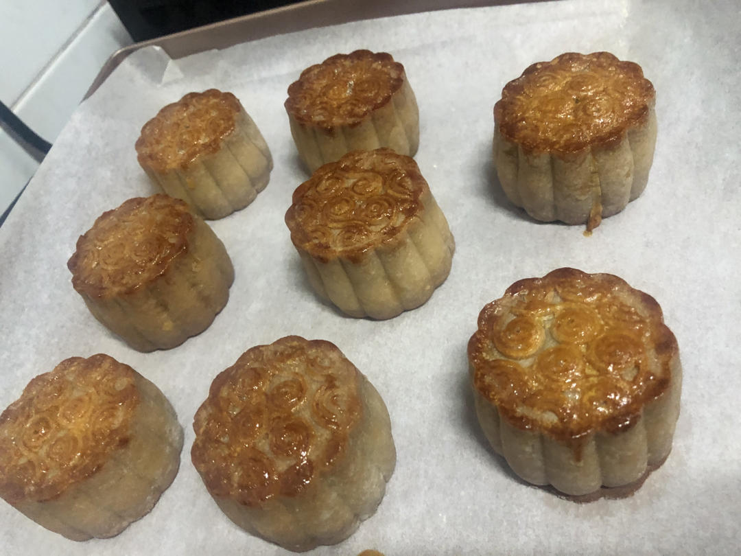 【终极版广式月饼配方】表皮油亮的秘诀！